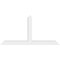 Ekena Millwork Portland Architectural Grade PVC Gable Bracket, 60"W x 30"H x 4"D x 4"F, 12/12 Pitch GBP060X30X0404POR00 - alternate 5